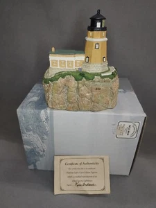 HARBOUR LIGHTS 1995 SPLIT ROCK MINNESOTA #412 *A1330 caja de autenticidad - Imagen 1 de 5