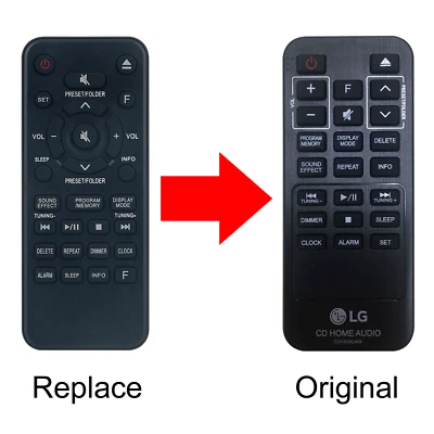 New COV33552404 Replaced Remote Control for LG Micro Hi-Fi System CM2760 - image 1 of 4