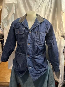 Duluth Trading Company Lined Blue Jean Jacket Excellent Condition Size XL GT - Picture 1 of 8