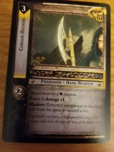 Lord of the Rings TCG Treachery and Deceit 18U63 Corsair Halberd LOTR CCG - Picture 1 of 1