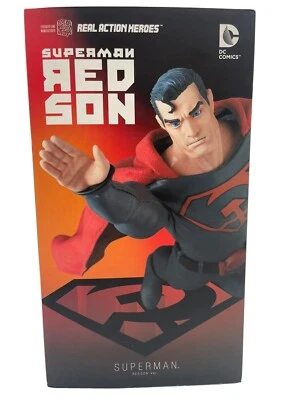 Medicom DC Comics: Red Son Superman Real Hero Action Figure (New & Sealed) - Image 1 of 4
