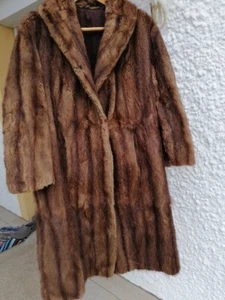 Bisammantel damen mantel 40 gebraucht lang - Bild 1 von 8