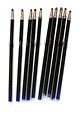 10 x BLUE  BALLPOINT INK REFILLS  0.7mm Medium Tip