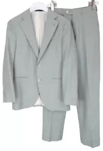 SUITSUPPLY La Spalla / Brescia Suit Men's UK 36S / uk 34 Wool Silk Linen - Picture 1 of 18