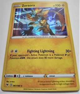 POKEMON VIVID VOLTAGE : ZERAORA 061/185 - RARE HOLO NM/M PACK FRESH - Picture 1 of 1