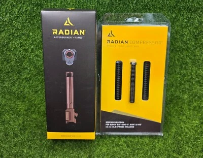RADIAN WEAPONS Radian Afterburner & Ramjet Comp & Barrel for GLOCK G19 G3 w/ GUIDE ROD, BRONZE