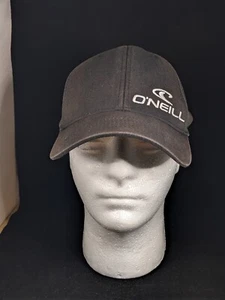 O’Neill Flex Fit Embroidered Logo Fitted Trucker Hat Black Men’s S-M - Picture 1 of 6