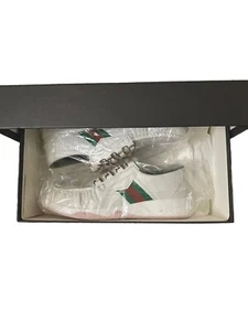 NEW Gucci Men’s Leather Lace Up Low Top Agrado Sneakers Size US 9.5 - Picture 1 of 14