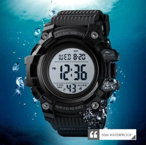 SKMEI Outdoor Sport Watch Date Shock Protection Digital Wristwatch UK Stock - Picture 1 of 8