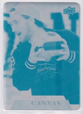 2020-21 Upper Deck Canvas Printing Plates Cyan #C169 Filip Forsberg 1/1