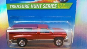 1996~DODGE RAM 1500~23RD TREASURE HUNT~11/12~HOT WHEELS~ORIG.~COLLECTIBLE - Picture 1 of 3