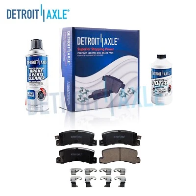 Rear Brake Pads for 1988-1999 Toyota Camry Celica Solara Lexus ES250 ES300 RX300 - Image 1 of 4