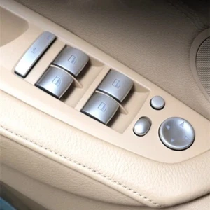 Car Door Window Lift Button Sticker For BMW 3 5 series E90 E60 E70 E71 E84 X5 X6 - Imagen 1 de 7
