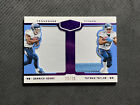 2018 PANINI PLATES PATCHES HENRY/TAYLOR DOUBLE COVERAGE PATCH PURPLE #ed 20/20