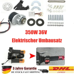 Kit de conversión de bicicleta eléctrica motor de cepillo DIY E-Bike Kit de conversión DC 36 V  - Imagen 1 de 8