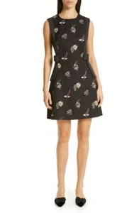 Neu Ted Baker London Lalima Pirouette Schleife Kleid Ted's Größe 0 - Bild 1 von 10