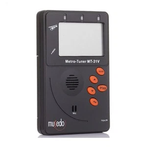 Musedo MT-31V chromatic violin tuner metronome tone generator batteries pickup - Foto 1 di 2