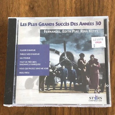 Les Plus Grand Succes des Annees 30 (CD, 1992, Pomme) France Import NEW Foto 1 de 2