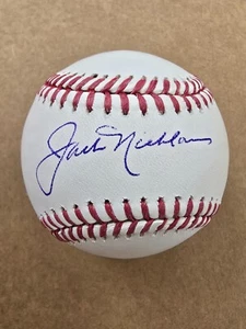 HOF Golfer Jack Nicklaus signed ROMLB  baseball - proceeds for charity - Picture 1 of 4