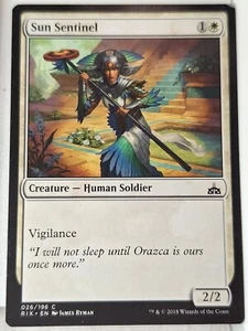 Sun Sentinel - Rivals of Ixalan - Magic the Gathering MTG Bello! - Foto 1 di 3