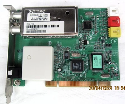 Steck-Karte TV-Tuner 7134 / Medion Typ: CTX 918-V.2 DVB-T/TV / PCI - Bild 1 von 4