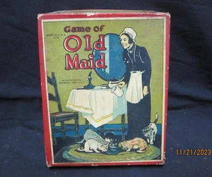 Vintage Game of Old Maid 4116 Milton Bradley Made in the U.S.A. !!! - Picture 1 of 3