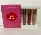 Josie Maran Love More: Argan Natural Volume Lip Gloss Trio, 3 x 0.09 fl oz- NEW