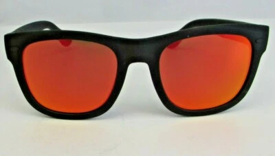 太阳镜 Havaianas PARATY/S 黑色镜框红色镜面镜片尺寸小号/青少年新品 — 第 1/4 张图片