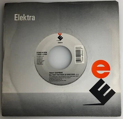 Tracy Chapman / All That You Have Is Your Soul / 1989 45RPM / NM+ Foto 1 de 4