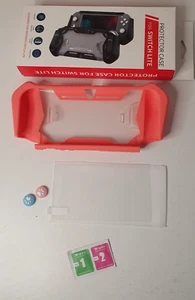Shockproof Protection Case Cover Nintendo Switch Lite Screen Protector Silicone - Picture 1 of 4