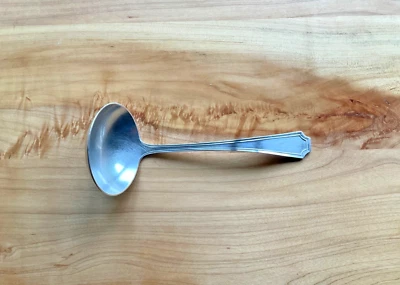 Gorham Fairfax cucharón de plata esterlina o salsa Foto 1 de 4