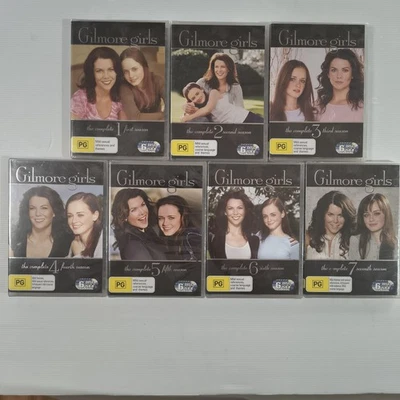 Gilmore Girls DVD- Complete Seasons 1.2.3.4.5.6.7 Brand NEW Sealed - Region 4 - image 1 of 4