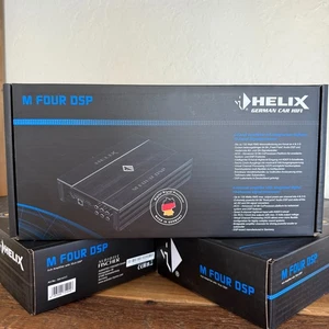 Amplificador Helix M Cuatro DSP Alta Calidad 4 Canales SQ 10 Canales 64 Bit DSP SPDIF - Imagen 1 de 8