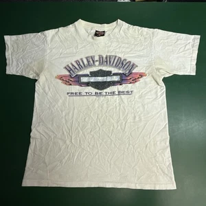 Vintage Harley Davidson 1992 Free To Be The Best Southside Virginia Beach Medium - Bild 1 von 24