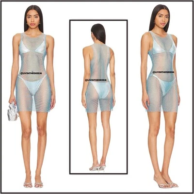 Mini vestido Beach Bunny Payton en océano $168 Foto 1 de 4