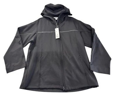 NUEVO Y-3 Yohji Yamamoto Tejido Concha Cremallera Completa Sudadera con Capucha Negra Talla Mediana M Nuevo con Etiquetas Foto 1 de 4