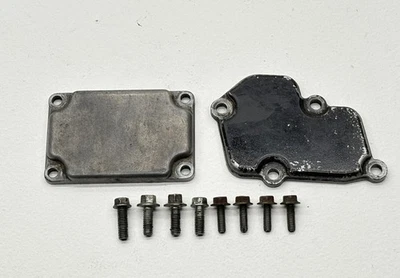 2002 Suzuki RM125 Power Valve Cylinder Covers Bolts Assembly OEM Dirt Bike RM - Image 1 of 3