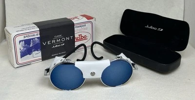 Gafas de sol Jublo Classic Vermont, lentes Alti Arc 4+ y escudos de cuero blanco Foto 1 de 4