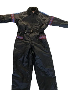 Traje de moto de nieve negro UPC para hombre talla pecho 50” ideal ropa de trabajo de invierno # 919 - Imagen 1 de 2