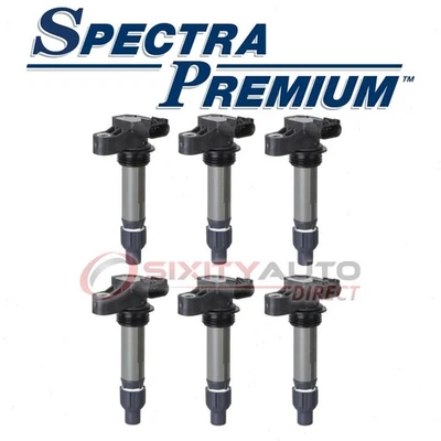 6 pc Spectra Premium Ignition Coil for 2012-2017 Chevrolet Impala - Wire ca Foto 1 de 4
