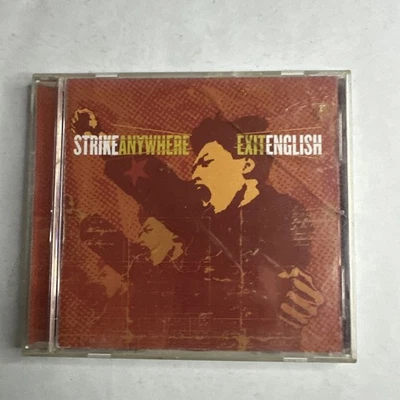 Strike Anywhere - Exit English (CD, 2003, Punk, Hardcore) USED Jade Tree Records - Image 1 of 2
