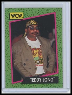 1991 Impel WCW #151 Teddy Long - Image 1 of 2