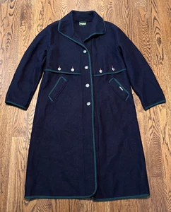Geiger Womens Overcoat Jacket Size 34 100% Pure Wool EUC $600 Retail Austria - Picture 1 of 3