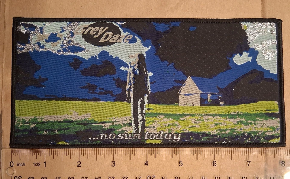 Grey Daze No Sun Today Big Woven Patch Chester Bennington Linkin Park  - Image 1 of 1