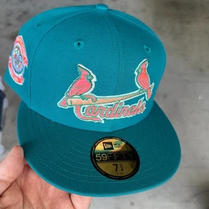 7 3/4 Hat Club Exclusive Badlands St Louis Cardinals Busch Stadium RARE NWT - Picture 1 of 3