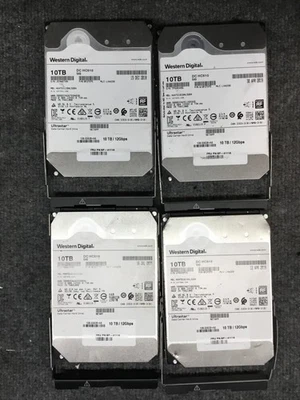 LOT 4 Western Digital 10TB  DC HC510, HUH721010AL5204, 0F27385  HDD - Image 1 of 3