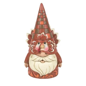 Jim Shore Heartwood Creek Harvest Turkey Gnome Gobble Figurine- Stone Resin H... - Picture 1 of 6