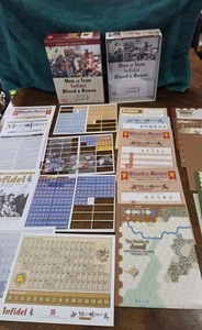 GMT Games Men of Iron Battles Tri-Pack, Infidel Blood & Roses, Agincourt Raro  - Imagen 1 de 12