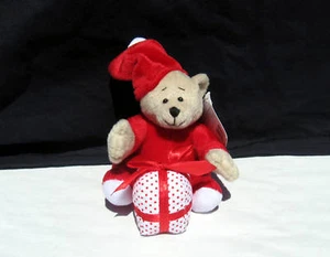 Ganz Go Go Bears PJ Christmas Bouncing Bear Very Cute - Picture 1 of 4