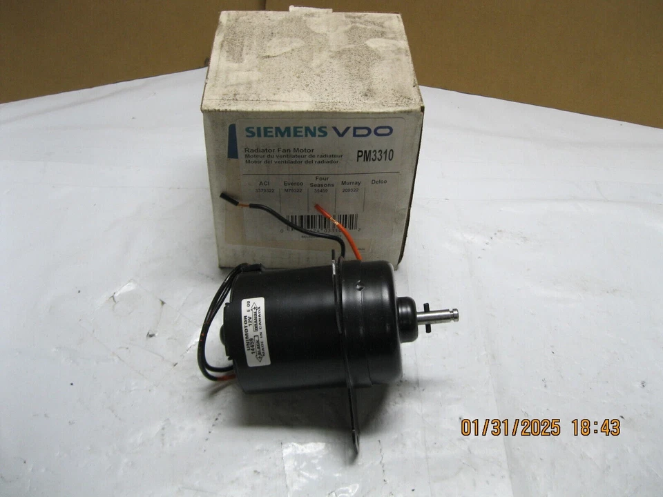 Engine Cooling Fan Motor VDO PM3310 - Image 1 of 4
